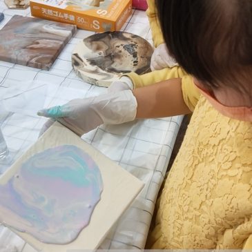 フルイドアートを愉しむアート体験会を開催しました！