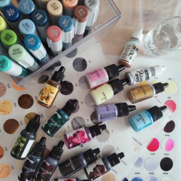 “日常にアートを”目指して　アルコールインクアートWSリニューアル