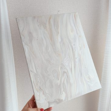 PouringArtで大きなアートを描く会