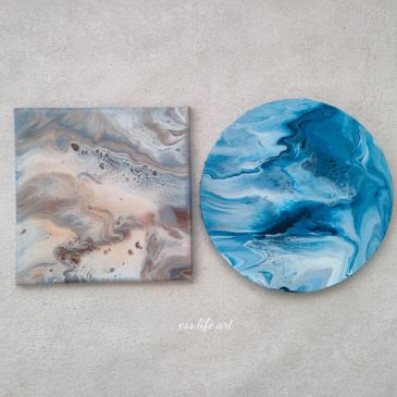 ポーリングアート体験WSで２枚作る理由